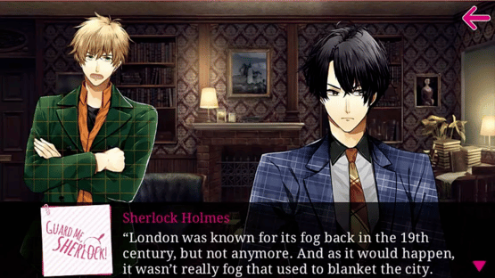 Shall we date?: Guard Me, Sherlock! Screenshot