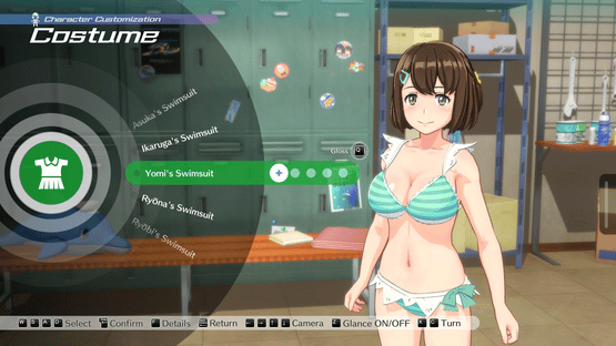 Kandagawa Jet Girls: Ikaruga & Yomi Character Set Screenshot