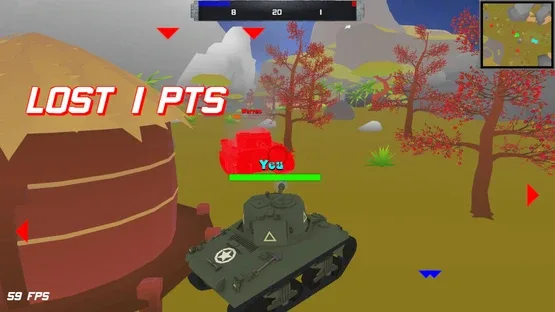 WWII: Tank Battle Arena screenshot 2