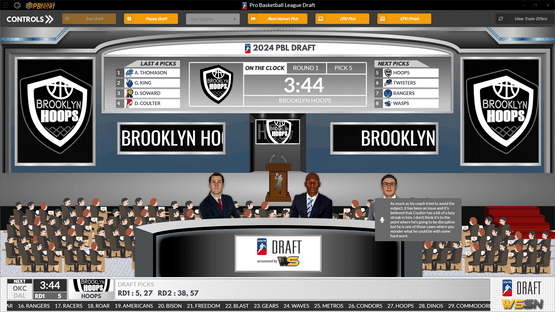 Draft Day Sports: Pro Basketball 2023 Screenshot