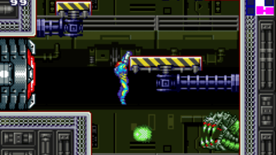 Samus Goes to the Fridge to Get a Glass of Milk Screenshot