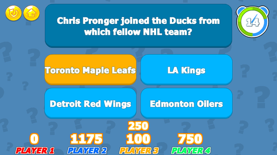 The Sports Trivia Challenge Screenshot