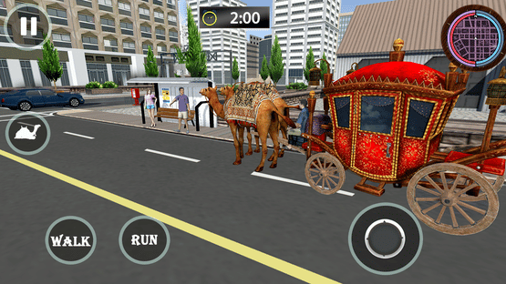 Passenger Camel Taxi Driving Screenshot