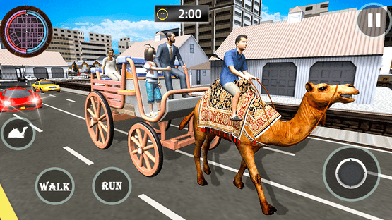 Passenger Camel Taxi Driving Screenshot