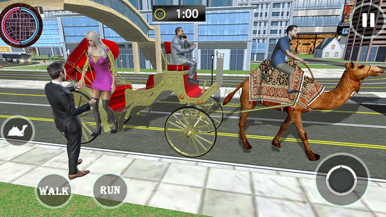 Passenger Camel Taxi Driving Screenshot