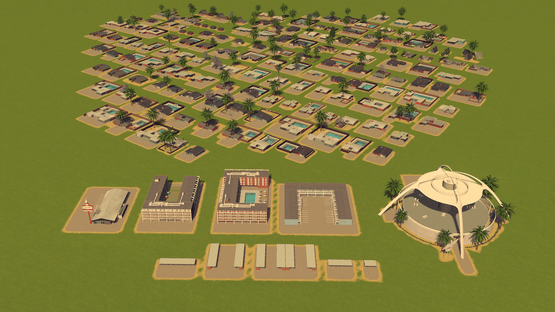 Cities: Skylines - Content Creator Pack: Mid-Century Modern Screenshot