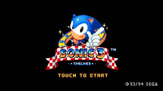 Sonic 3 Timelines SMS Remake Screenshot