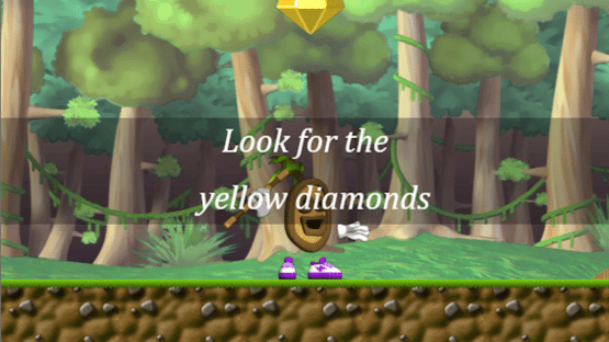 Diamonds on the forest Screenshot