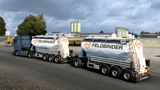 Euro Truck Simulator 2: Feldbinder Trailer Pack Screenshot