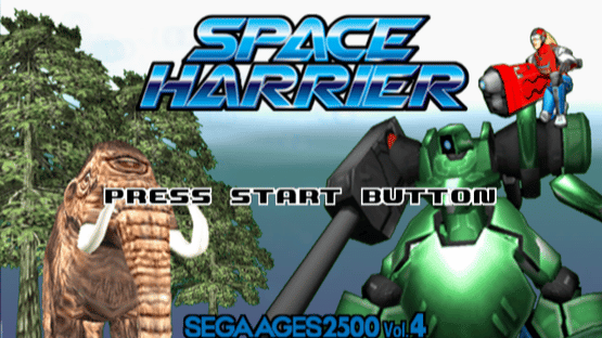 Sega Ages 2500 Vol. 4: Space Harrier Screenshot