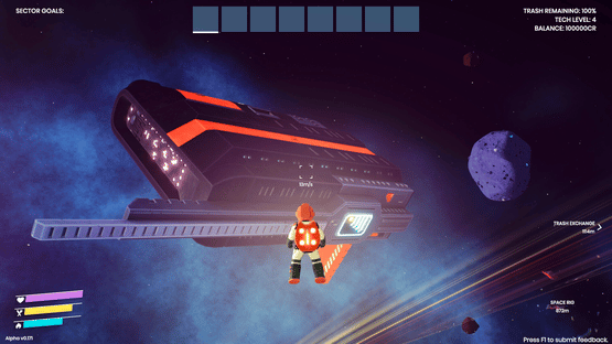 Space Trash Scavenger Screenshot