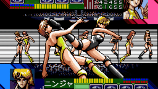 Super Wrestle Angels Screenshot