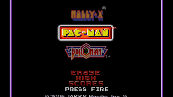 GameKey: Namco - Pac-Man / Bosconian / Rally-X Screenshot