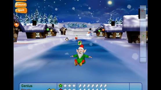 Elf Bowling: Bocce Style Screenshot