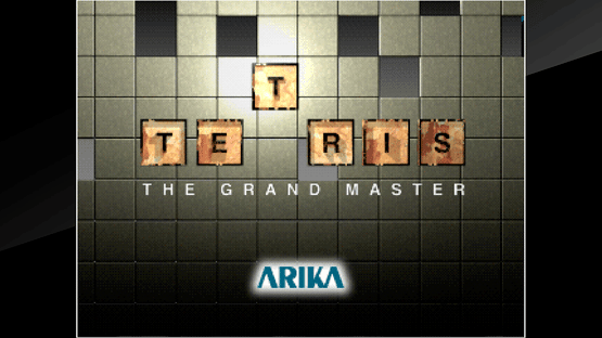 Arcade Archives: Tetris the Grand Master Screenshot