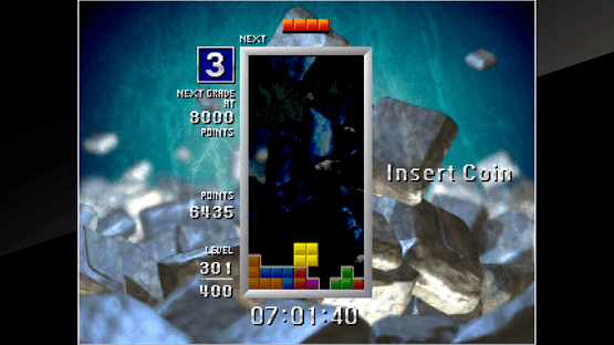 Arcade Archives: Tetris the Grand Master Screenshot