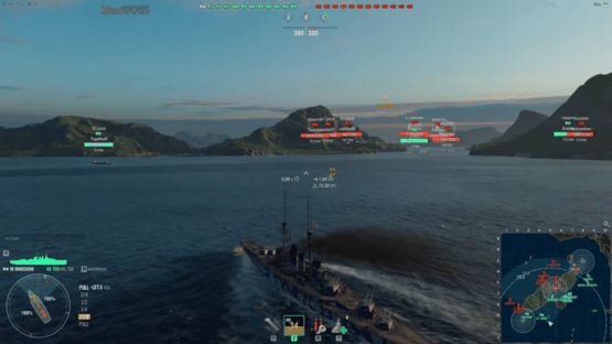 World of Warships: Starter Pack - Ishizuchi Screenshot