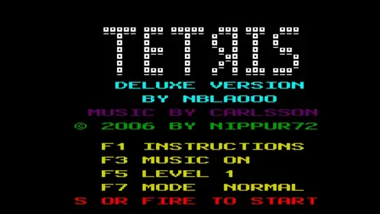 Tetris Deluxe screenshot 1