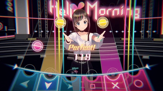 Kizuna AI: Touch the Beat! Screenshot