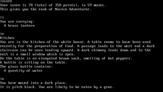 Zork Trilogy Screenshot