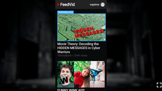 FeedVid Screenshot