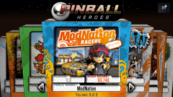 Pinball Heroes Screenshot