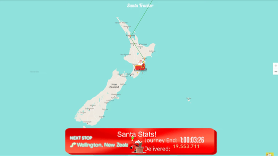 Google Santa Tracker Screenshot