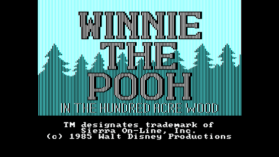 Winnie the Pooh in the Hundred Acre Wood Screenshot