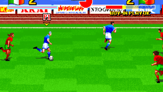 The Ultimate 11: SNK Football Championship Screenshot