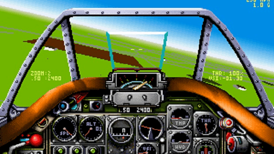 Chuck Yeager's Air Combat Screenshot