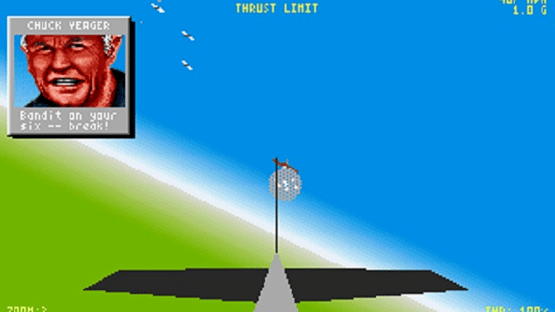 Chuck Yeager's Air Combat Screenshot