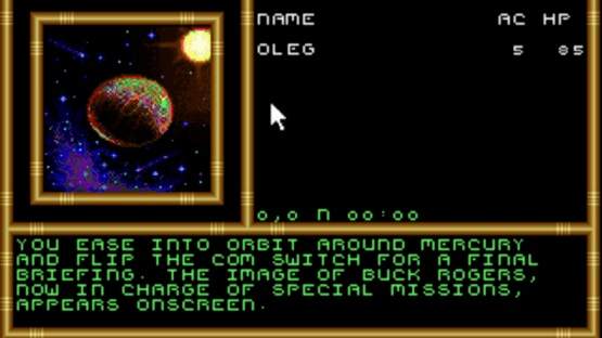 Buck Rogers: Matrix Cubed Screenshot