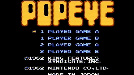 Popeye Screenshot