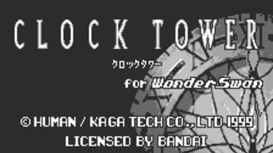 Clock Tower for WonderSwan Screenshot