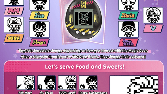 TinyTan Tamagotchi Screenshot