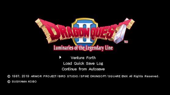 Dragon Quest II: Luminaries of the Legendary Line Screenshot