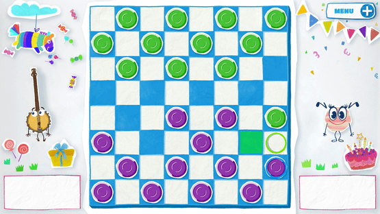 Kids Party Checkers Screenshot