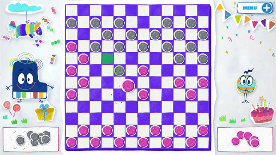 Kids Party Checkers Screenshot