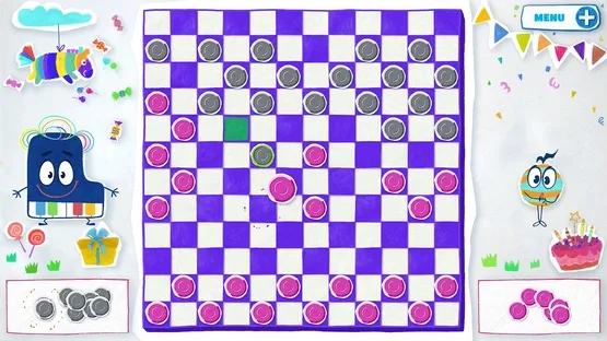 Kids Party Checkers screenshot 1