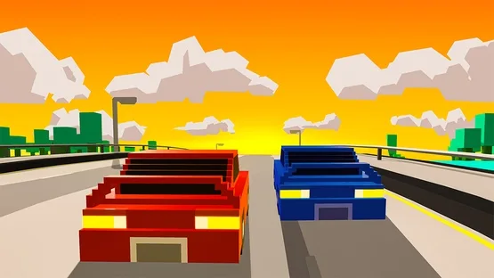 Supreme Car Race on Highway Simulator: Ultimate Driving Games Poly Experience screenshot 1