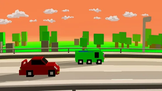 Supreme Car Race on Highway Simulator: Ultimate Driving Games Poly Experience screenshot 2