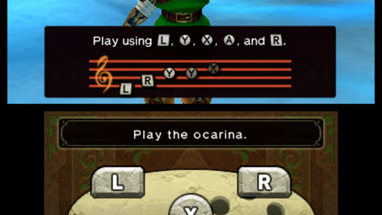 The Legend of Zelda: Ocarina of Time 3D Screenshot