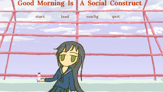 Good Morning Is A Social Construct Screenshot