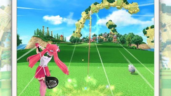 Neko Golf: Anime Golf Screenshot