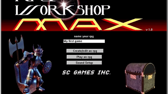 RPG Workshop Max Screenshot