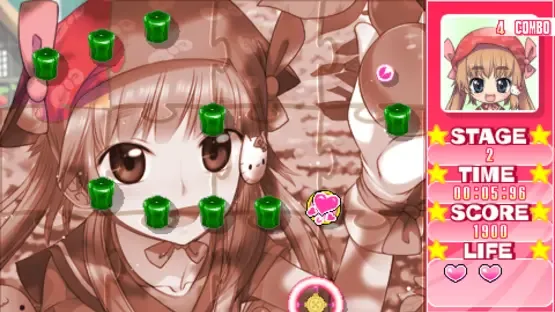Hello Kitty to Issho: Block Crash 1 2 3 screenshot 2