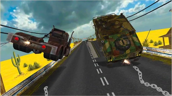 Chain Car Stunt Simulator: 3D Extreme Highway Car Driving Games screenshot 4