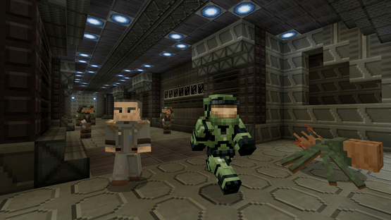 Minecraft: Master Chief Mash-up Screenshot