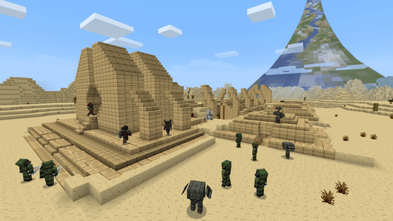 Minecraft: Master Chief Mash-up Screenshot