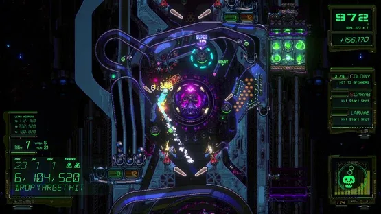 Xenotilt: Hostile Pinball Action screenshot 7